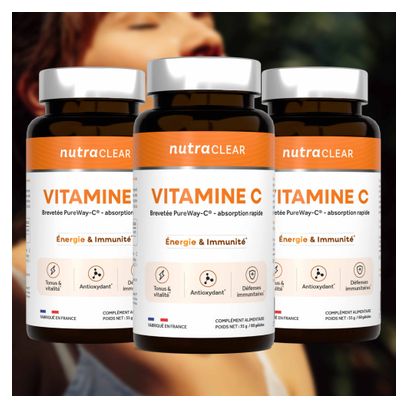 Vitamine C Pureway-c® - Cure 3 Mois - Nutraclear - Vitamine C