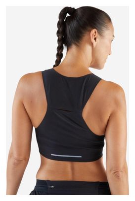 Dames Kiprun x Méline Rollin Race 900 Light Black Crop Top Hardlooptanktop