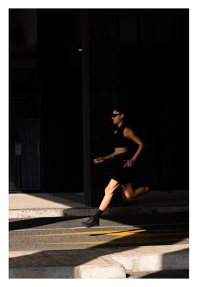 Dames Kiprun x Méline Rollin Race 900 Light Black Crop Top Hardlooptanktop