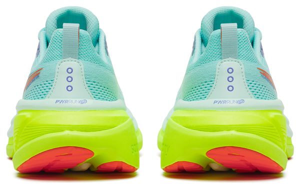 Zapatillas de running Saucony Hurricane 25 azul/amarillo para mujer