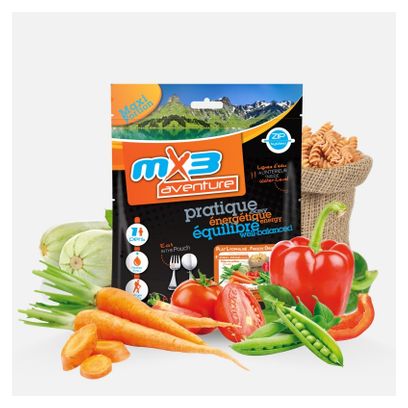 Freeze-dried Meal MX3 Pasta with Vegetarian Vegetables 125 g