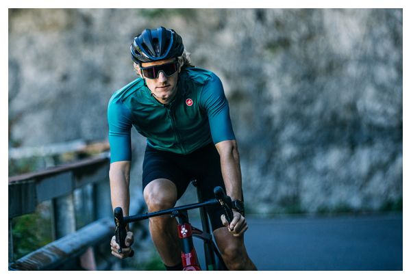 Maillot Manches Courtes Castelli Endurance Elite Vert