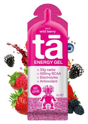 Gel Énergétique Tā Energy Energie Gels Fruits des Bois 40ml