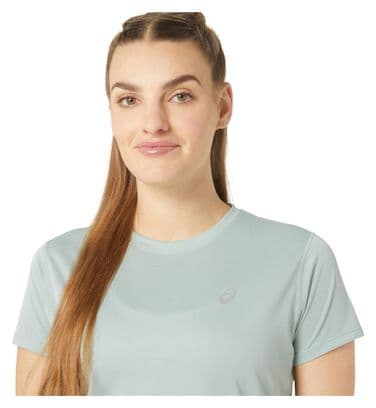 Camiseta de manga corta Asics Core Run Azul para mujer