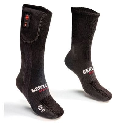 Chaussettes Chauffantes Noires - ELITE | USB - Modèle Randonnée