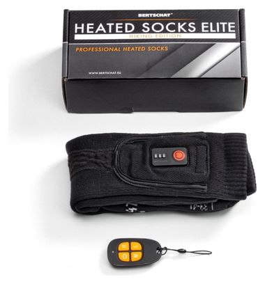 Chaussettes Chauffantes Noires - ELITE | USB - Modèle Randonnée