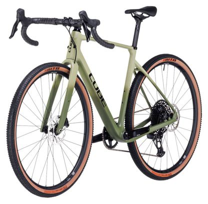 Gravelbike Cube Nuroad C:62 SLX Sram GX Eagle AXS/Rival eTap AXS 12V 700 mm Olijfgroen 2023