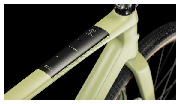 Gravelbike Cube Nuroad C:62 SLX Sram GX Eagle AXS/Rival eTap AXS 12V 700 mm Olijfgroen 2023