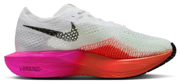 Nike Vaporfly 3 Blanc Rose Femme Running Shoes