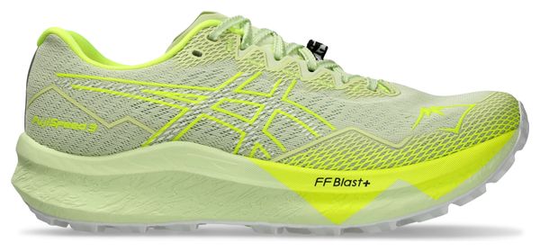 Chaussures Trail Asics FujiSpeed 3 Vert/Jaune Femme