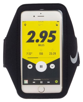 Brassard Téléphone Nike Lean Arm Band Plus Noir