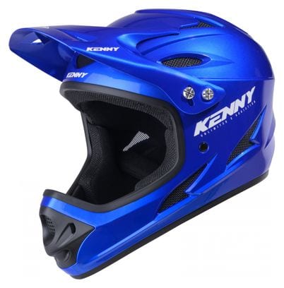 Kenny Down Hill Solid Blue Full face helmet