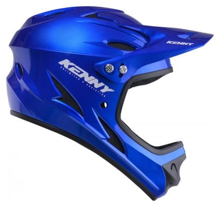 Kenny Down Hill Solid Integrale Helm Blauw