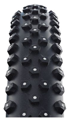 Pneu VTT Schwalbe Ice Spiker Pro 29'' Tubeless Ready Souple Winter DD RaceGuard E-Bike E-25 Noir
