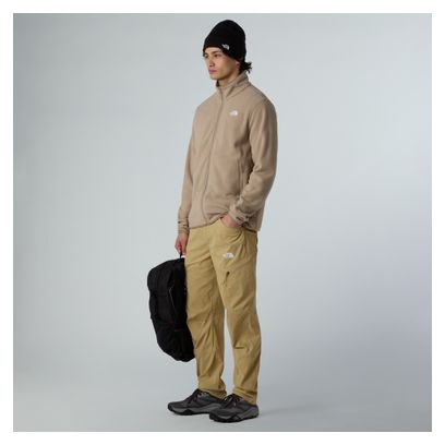 Men's The North Face Glacier Beige Fleece Jacket