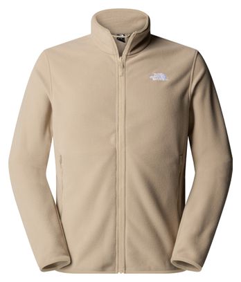 Men's The North Face Glacier Beige Fleece Jacket