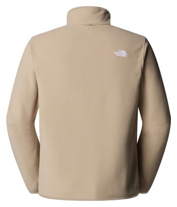 Men's The North Face Glacier Beige Fleece Jacket
