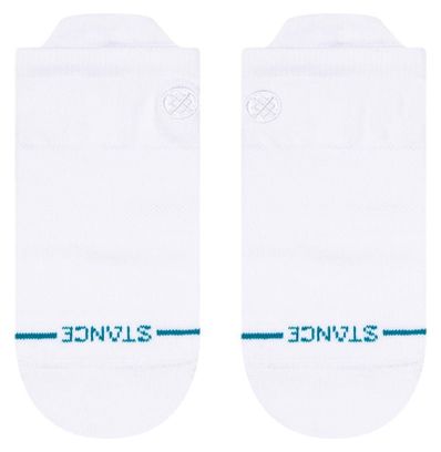 Stance Icon Lage Tab Sokken Wit