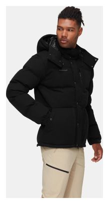 Giacca con cappuccio Mammut Roseg 2.0 In Uomo Nero