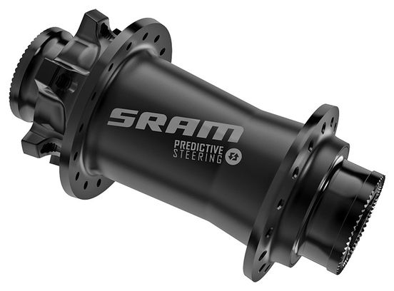 SRAM Front Hub X0 Predictive Steering to RS1 32 Holes 6-Bolt Disc Black