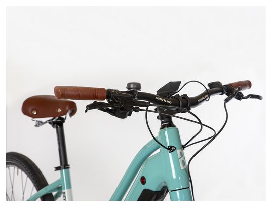 Bicicleta eléctrica de fitness Béatrice Shimano Altus 9S 500 Wh 700 mm Azul claro
