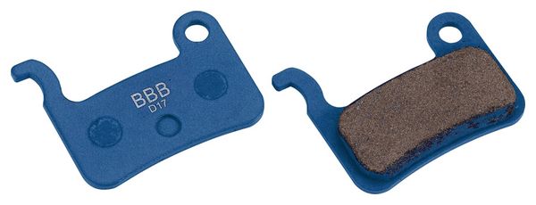 Paar BBB DiscStop Pads voor Shimano XTR / SLX M665 / LX / Deore / Saint M800 /Alfine / Tektro DashCarbon/Parabox