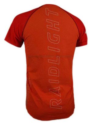 Maillot manches courtes Raidlight Ripstretch Made in France Rouge