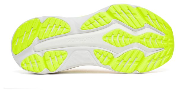 Zapatillas de running Saucony Hurricane 25 amarillas/azules para mujer