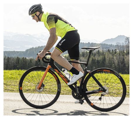 Loeffler gilet de cyclisme sans manches M Gilet de vélo Windshell-Jaune fluo