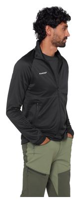 Giacca in pile Mammut Crag ML nera da uomo