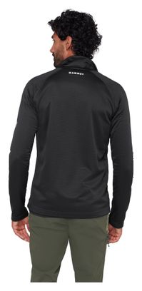 Giacca in pile Mammut Crag ML nera da uomo