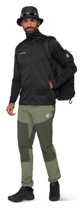 Giacca in pile Mammut Crag ML nera da uomo