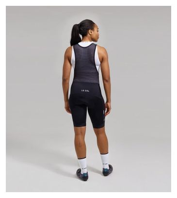 Women's Le Col Sport Cargo Bib Shorts Black/Black
