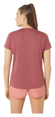 Camiseta de manga corta para mujer Asics Core Run Roja