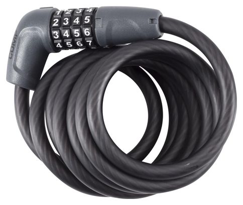 Antivol Câble Bontrager Comp 10mm x 180mm Noir