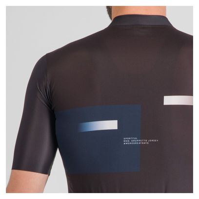 Maillot de manga corta Sportful Gruppetto Negro