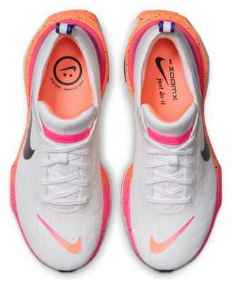 Nike Invicible 3 Laufschuhe Weiß / Pink