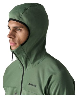 Polaire Patagonia R1 Ultralight Hoody Vert Homme
