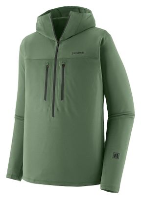 Polaire Patagonia R1 Ultralight Hoody Vert Homme