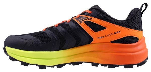 Scarpe da trail Inov 8 TrailTalon Max Nero/Arancione da uomo