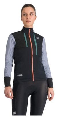 Sportful Supergiara Damen Langarm Jacke Schwarz/Violett