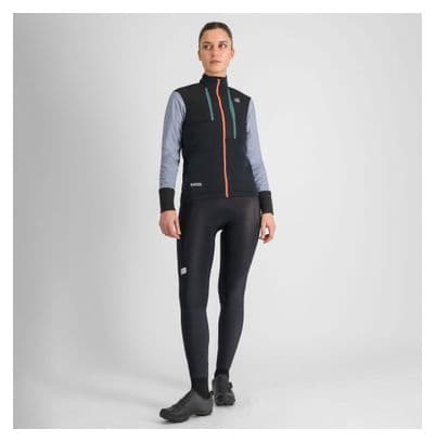 Sportful Supergiara Damen Langarm Jacke Schwarz/Violett