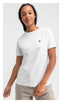 T-shirt randonnée manches courtes femme Plitvice Blanc