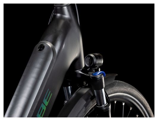 Vélo de Ville Électrique Cube Supreme Hybrid Pro 625 Easy Entry Shimano Cues 11V 625 Wh 700 mm Noir