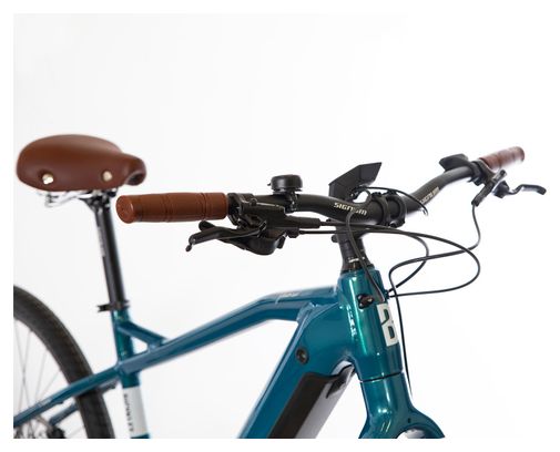 Bicyklet Gabriel Bicicleta eléctrica de fitness Shimano Altus 9S 500 Wh 700 mm Teal metálico