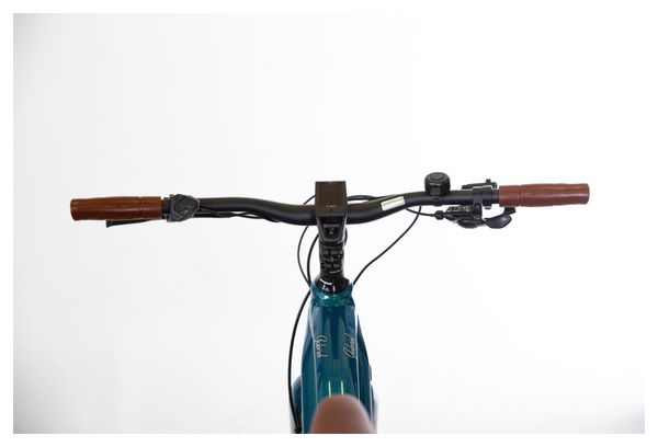 Bicyklet Gabriel Bicicleta eléctrica de fitness Shimano Altus 9S 500 Wh 700 mm Teal metálico