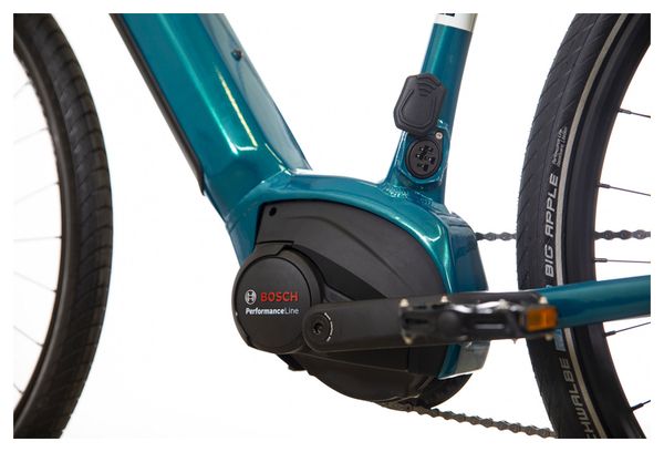 Bicyklet Gabriel Bicicleta eléctrica de fitness Shimano Altus 9S 500 Wh 700 mm Teal metálico