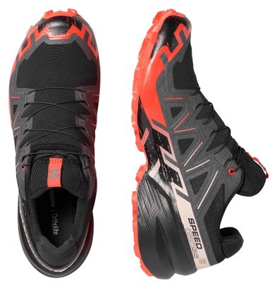 Scarpe Trail Salomon Speedcross 6 GTX Nero/Rosso Uomo