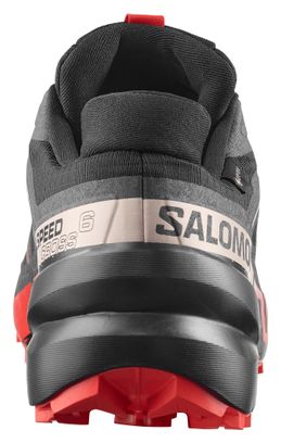 Scarpe Trail Salomon Speedcross 6 GTX Nero/Rosso Uomo