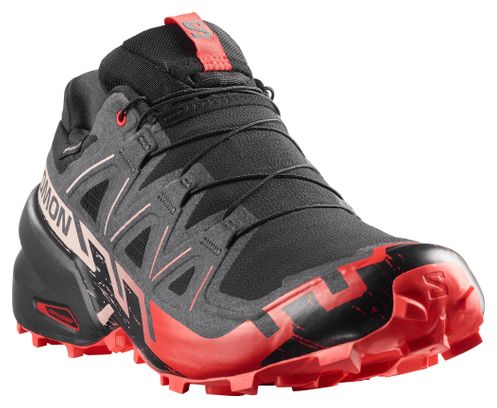 Scarpe Trail Salomon Speedcross 6 GTX Nero/Rosso Uomo